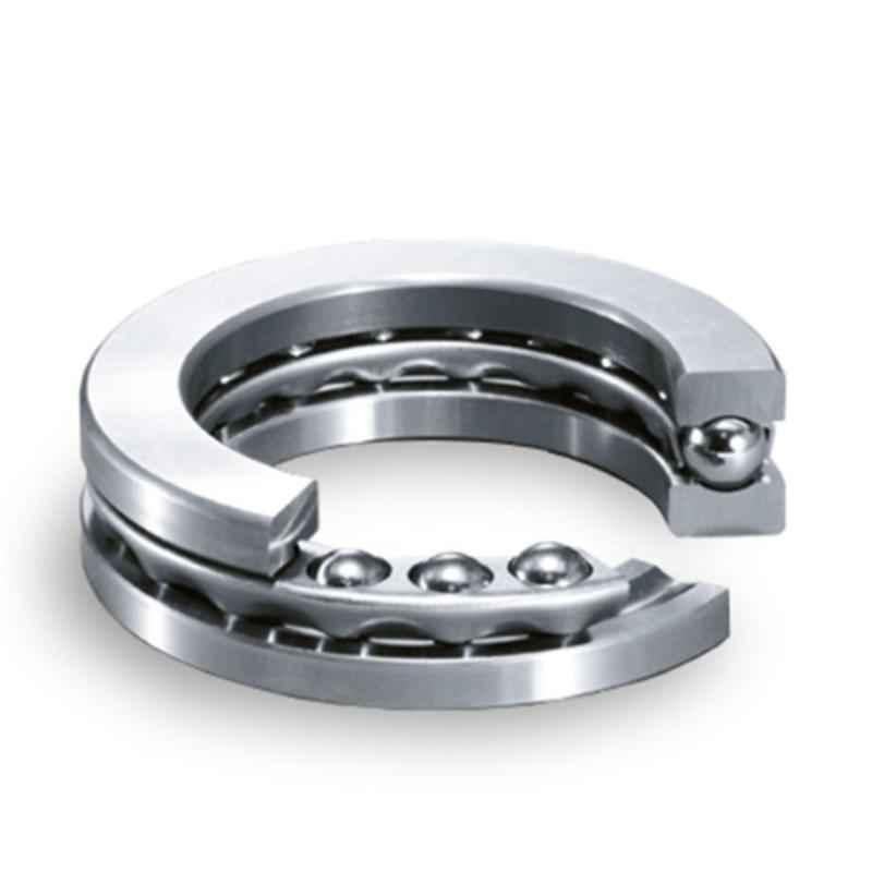 Nachi 15x28x9mm Steel Thrust Ball Bearing, 51102 (Pack of 5)