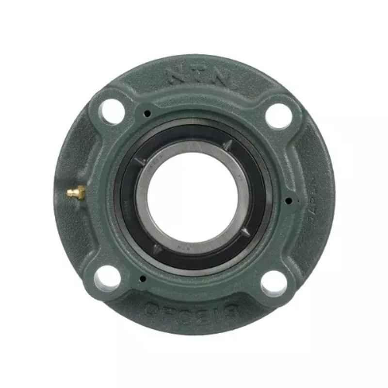 NTN 60x110x38mm 4-Bolt Round Flanged Unit, C-UKFC212D1