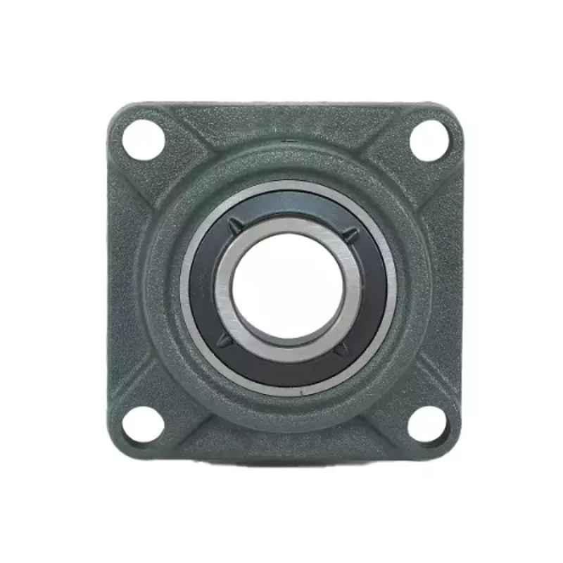 NTN 60x187x90mm Cast Iron 4-Bolt Square Flanged Unit UKF213D1