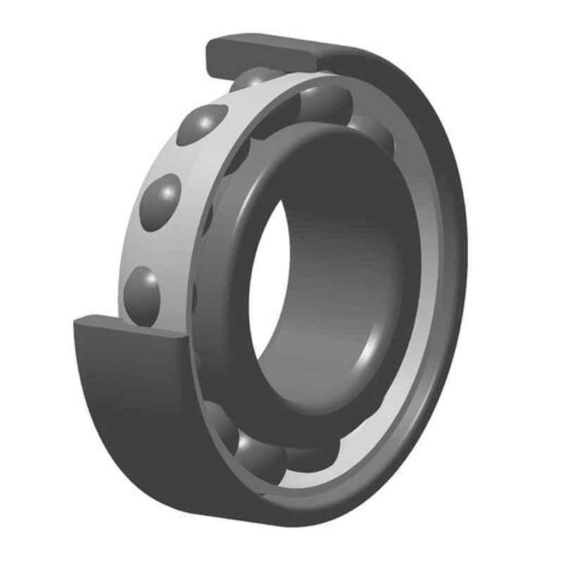 NTN 7205B Single Row Angular Contact Ball Bearing, 25x52x15 mm
