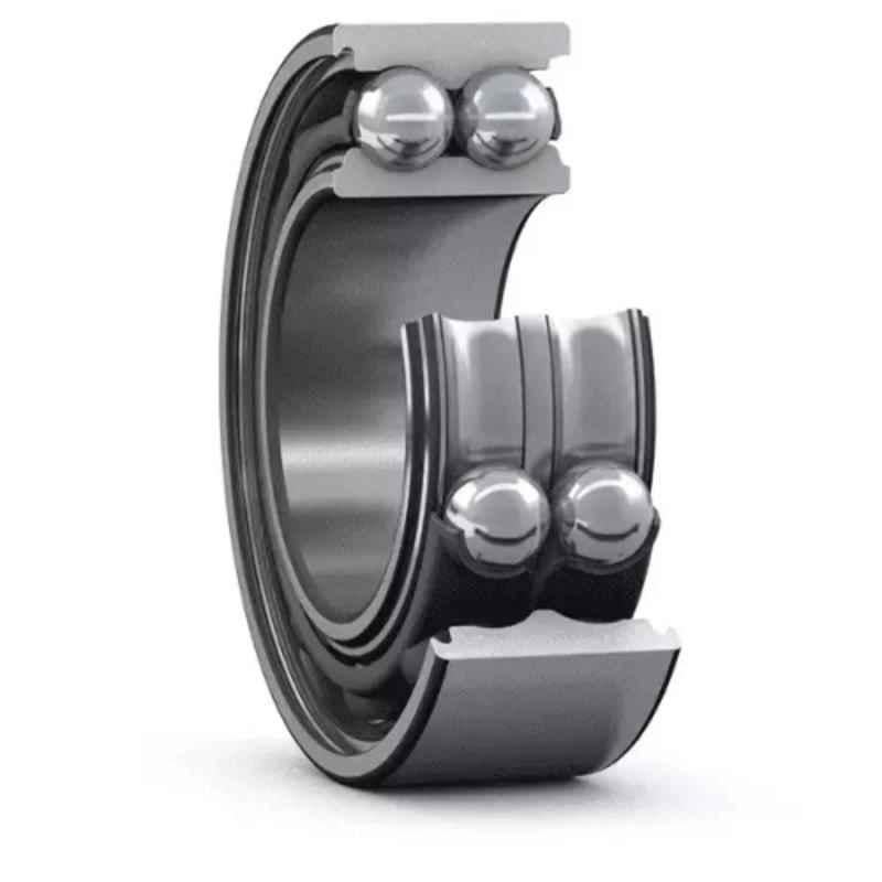 SKF 3205 A-2Z/MT33 Double Row Angular Contact Ball Bearing, 25x52x21mm